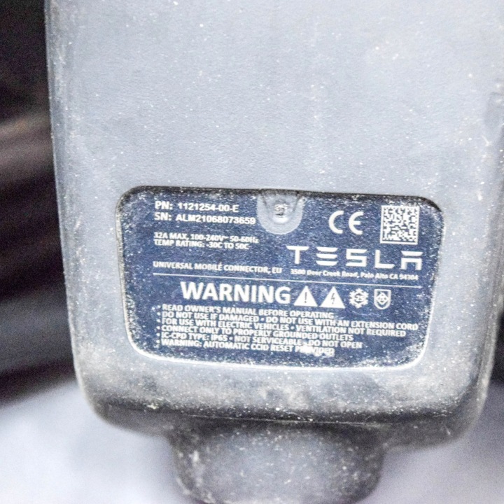TESLA MODÈLE 3 2021 CÂBLE VERS LADOWANIA VOITURES ÉLECTRIQUE
