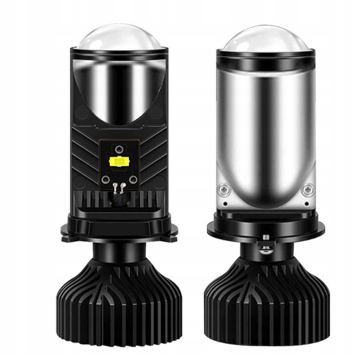 BILED LENS PROJEKTORY BI LED H4 LAMP SET 