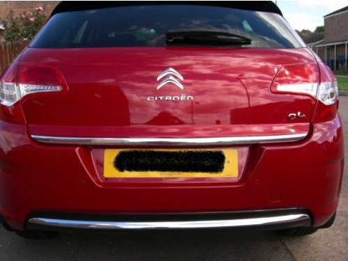 CITROEN C4 II B7 - FACING, PANEL CHROME CHROMIZED BUMPER 