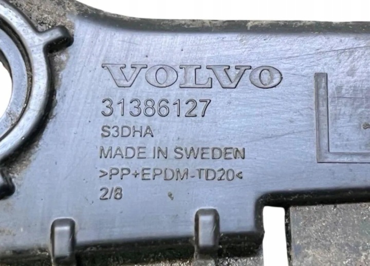 FIXATION SEUIL VOLVO S90 31386127 2.0L GASOLINE 132KW 2019
