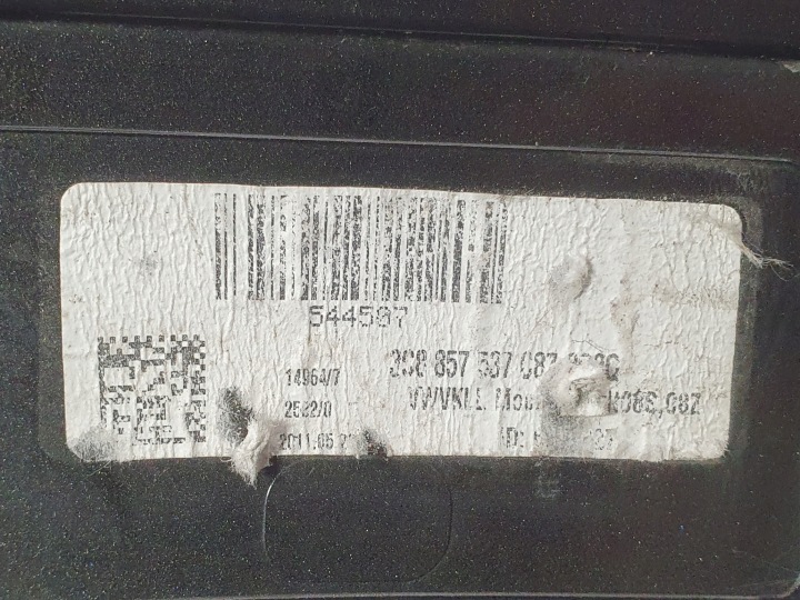 CHÂSSIS RÉTROVISEURS GAUCHE VW PASSAT B7 CC LC8Z ORIGINAL