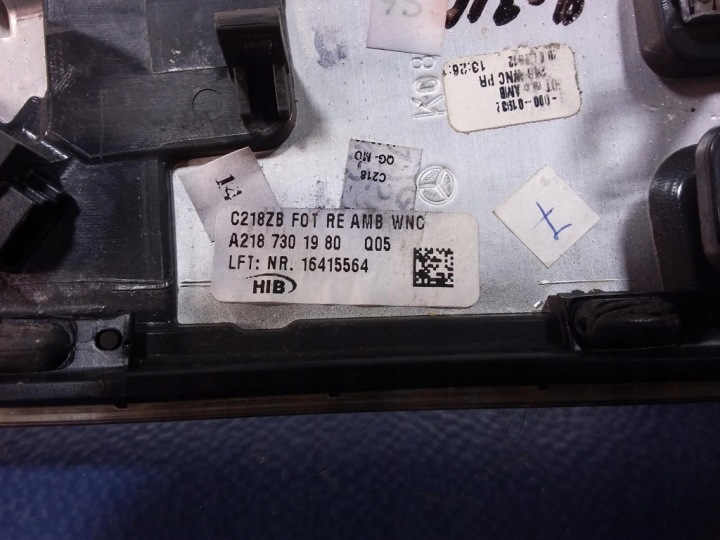 MERCEDES CLS W218 MOULURE PORTES ARRIÈRE DROITE ORZECH A2187301980