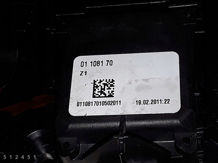 2011 BMW 1 SERIES E87 COMMUTATEUR 916441605