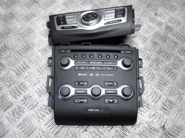 NISSAN MURANO Z51 RADIO 28185-1AN0B PANNEAU CLIMATISATION CHÂSSIS ÉCRAN