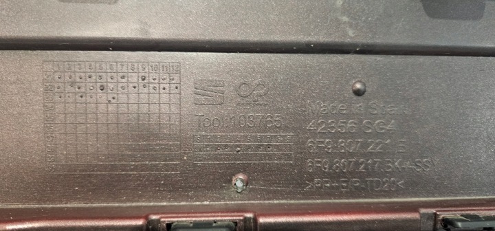 PARE-CHOCS AVANT AVANT SEAT ARONA LIFT 6F9 21-24