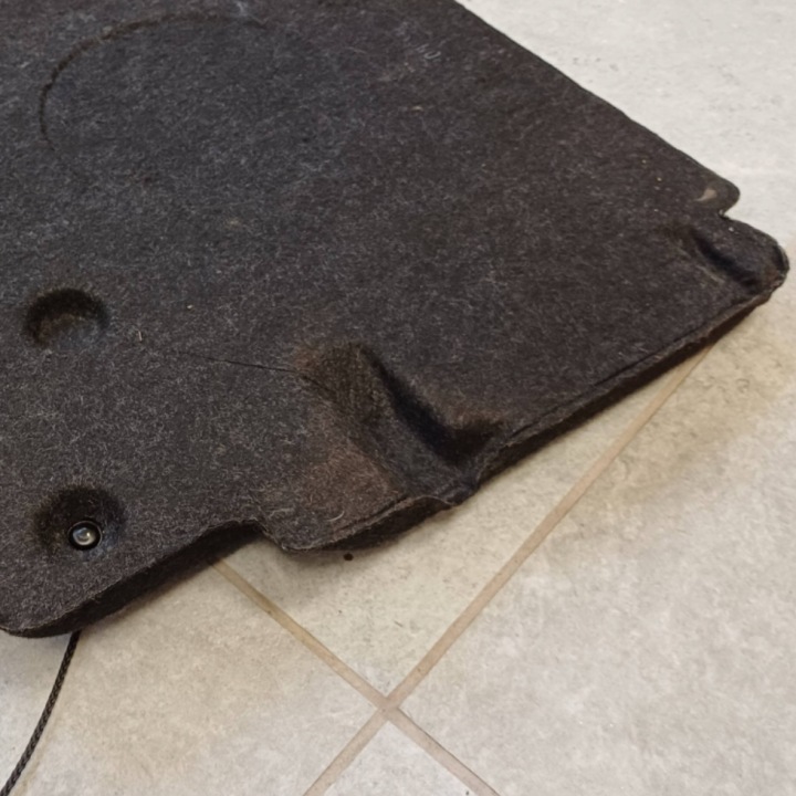 ÉTAGÈRE COUVERCLES DE COFFRE ARRIÈRE PEUGEOT 206 9625052677 NR151