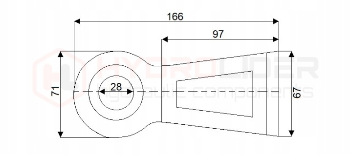 CULASSE CIEGLA INFÉRIEUR VERS DE SOUDAGE FI28 C-360 46650080