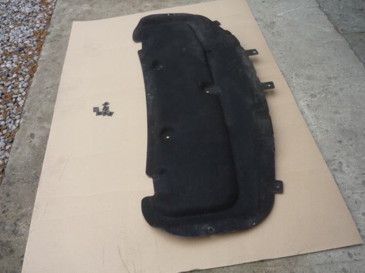 INSONORISATION CAPOTS CLIPS OPEL ZAFIRA B 13151289 ORIGINAL BON ÉTAT