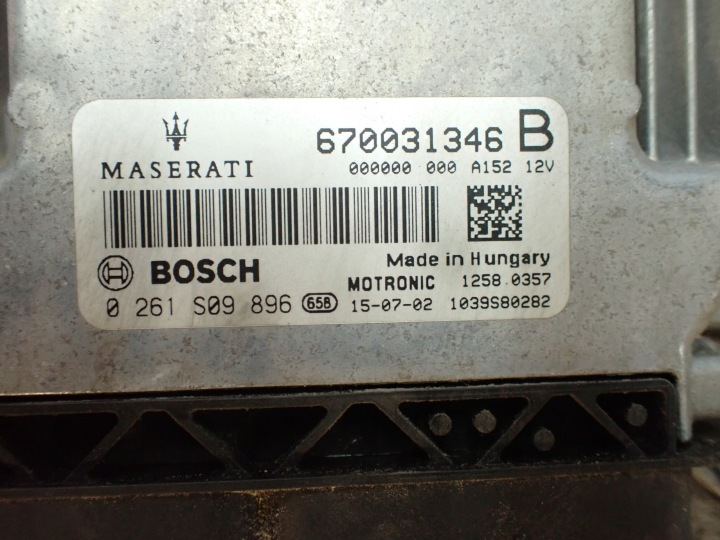 ORDINATEUR MOTEUR MASERATI QUATTROPORTE GTS 3.8 13-