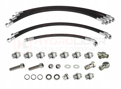 HYDRAULIQUE MF255 URSUS 3512 DISTRIBUTEUR HYDRAULIQUE 3 SEK CONDUITES DE DÉRIVATION CONNECTEURS