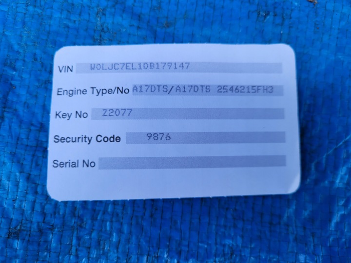 OPEL-CZESCI MOKKA RADIO NAVIGATION NAVI600 NAVI 600 95137306 UCU CODES