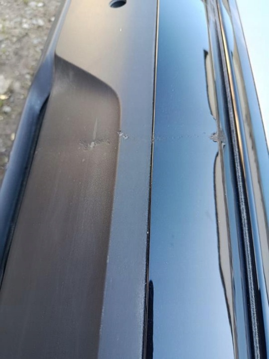 RENAULT AUSTRAL PARE-CHOCS ARRIÈRE ARRIÈRE PEINTURE D'USINE OE CALY,NIE KLEJONY