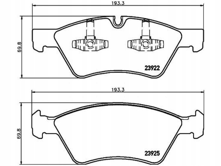 ZAPATAS PARTE DELANTERA MINTEX MDB2729 