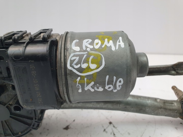 PETIT MOTEUR ESSUIE-GLACES FIAT CROMA II MÉCANISME AVANT AVANT 51708219