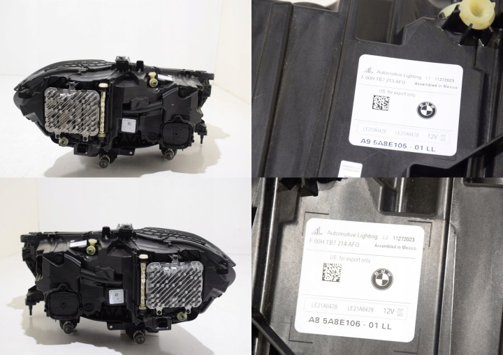 BMW X6 G06 LCI AVANT CAPOT PARE-CHOCS PHARES AILES COURROIE RADIATEURS DIESEL A96