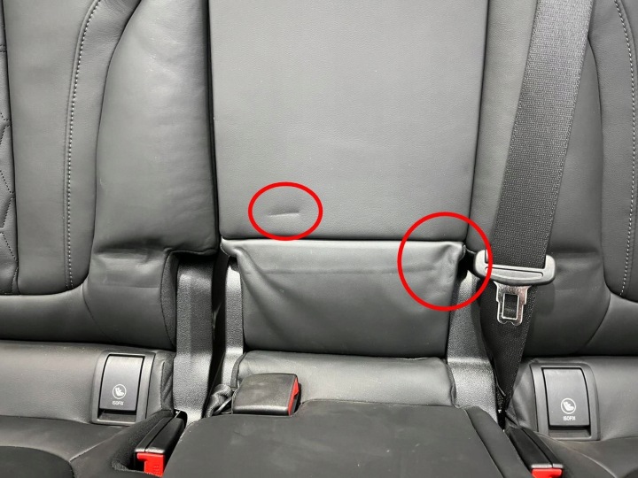 BMW X5 G05 BANQUETTE ARRIÈRE ARRIÈRE KOMFORTOWA RÉGLABLE ELFENBEINWEISS
