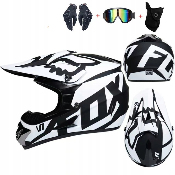 CASCO PARA MOTOCICLETA OFF-ROAD ENDURO MOTOCROSS M 