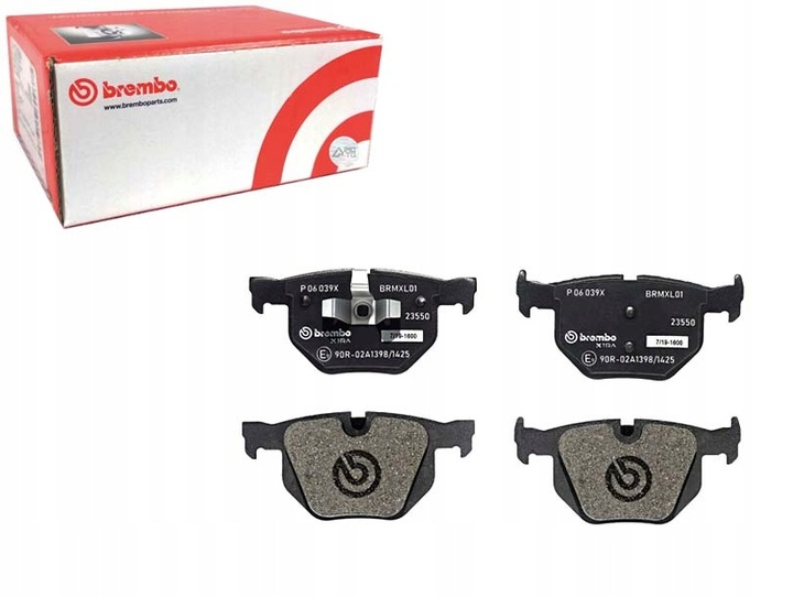 ZAPATAS DE FRENADO BREMBO P 06 039X 