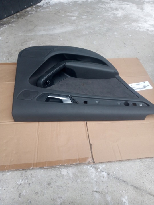 AUDI A4 B8 A5 COLLECTEUR GARNITURE DE PORTE PORTES GAUCHE ARRIÈRE ALCANTARA 4-31