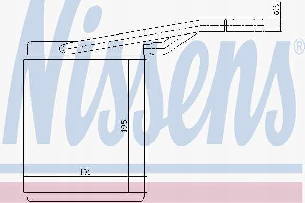 NISSENS 71747 CALENTADOR FORD FOCUS 98- ST 170 