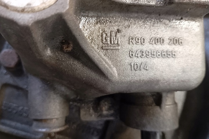 BOÎTE DE VITESSES OPEL CORSA D 55565177 1.4L GASOLINE 66KW 2009