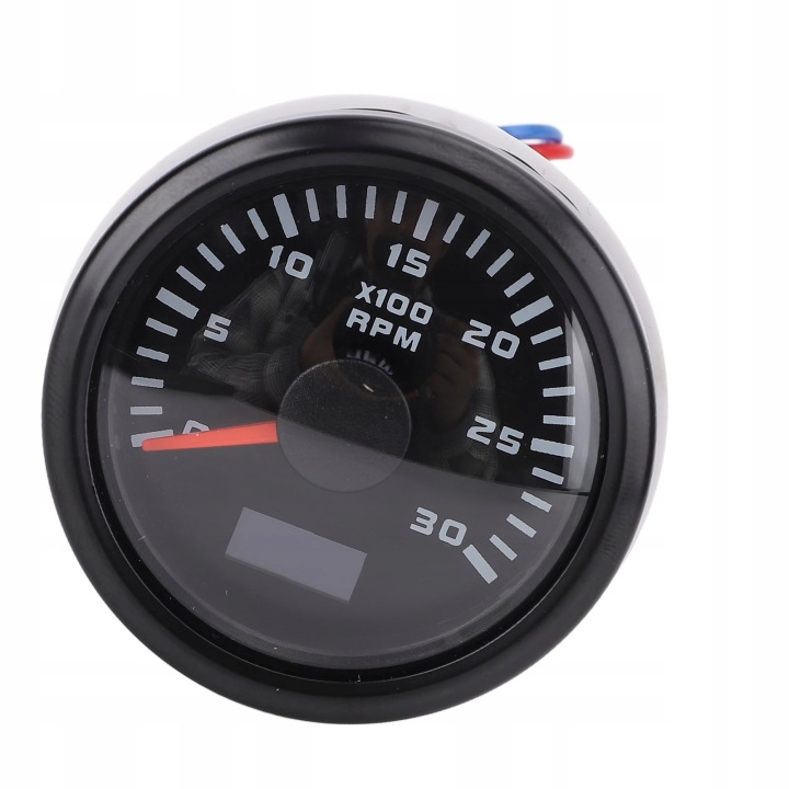 52 MM TACHOMETR 3000 OBR./MIN DC 9 VERS 32V 7 COULEUR ÉCLAIRAGES AVEC GODZINA
