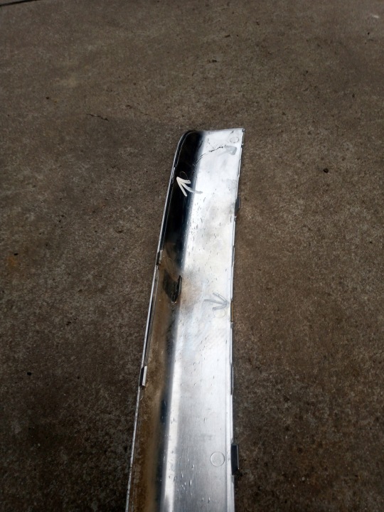 AUDI A4 B6 MOULURE ARGENTÉE CHROME PARE-CHOCS BERLINE ORIGINAL 8E5807443 20-2