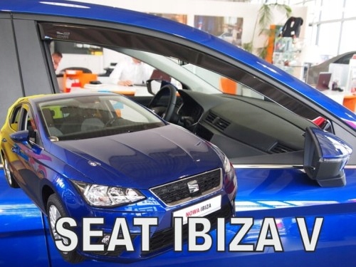 DEFLECTORES HEKO SEAT IBIZA V 5D DE 2017 2 PIEZAS 