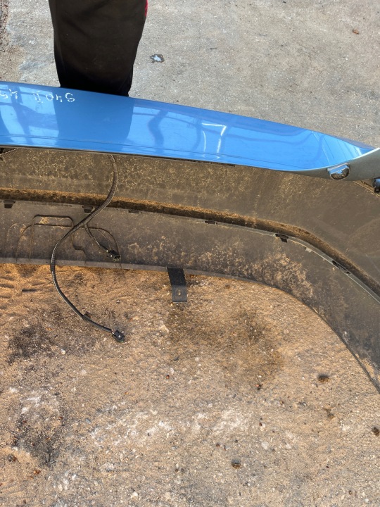 VOLVO S40 II PARE-CHOCS ARRIÈRE ARRIÈRE SOUS PDC PEINTURE 459-46