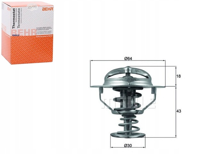 TERMOSTATO HYUNDAI 82C KIA/MITSUBISHI TX11482D 