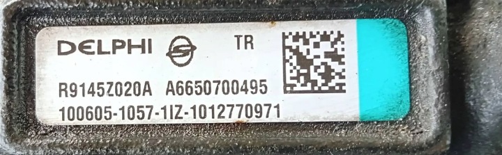MOULURE INJECTION CAPTEUR SSANGYONG REXTON RODIUS 2.7 XDI A6650700495