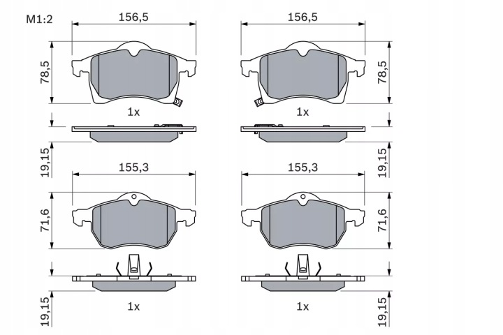 DISQUES I PLAQUETTES FREIN AVANT OPEL ASTRA ZAFIRA BOSCH