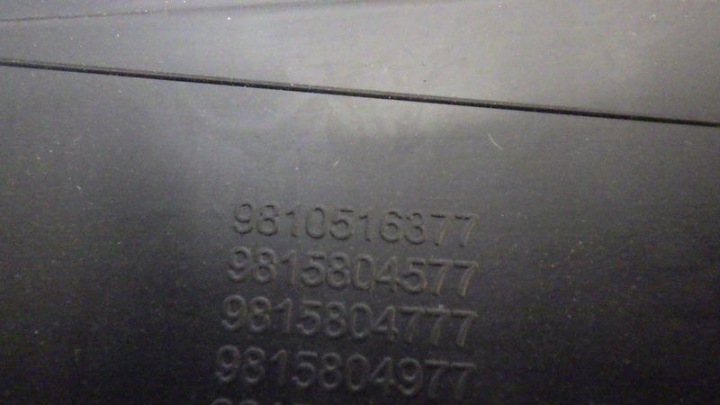 GARNITURE PORTES GAUCHE ARRIÈRE 3008 II 9810516377 9815804577 981580477 9815804977