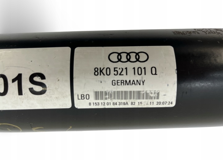 ARBRE DE TRANSMISSION CARDAN AUDI A4 S4 RS4 8K0521101Q