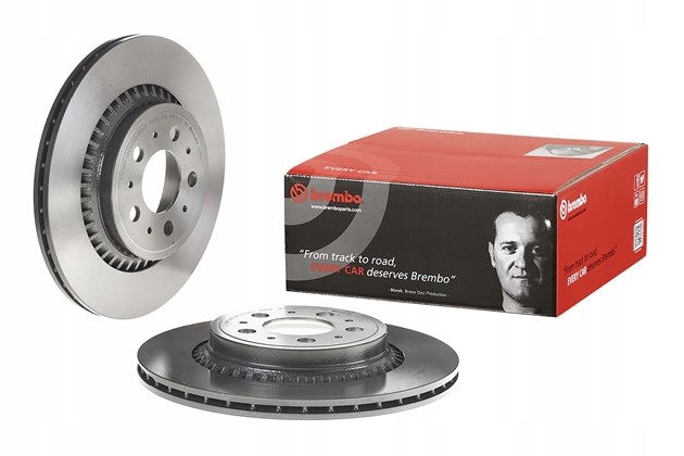 BREMBO TARCZE+KLOCKI ARRIÈRE VOLVO XC90 I 308MM