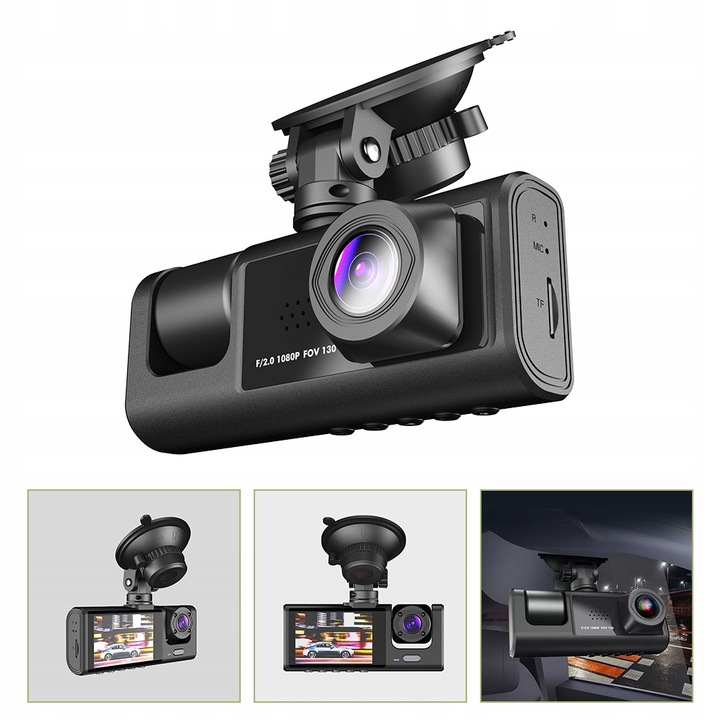 DASH CAM 2-CALOWA DIGITAL CÁMARA DE AUTOMÓVIL 