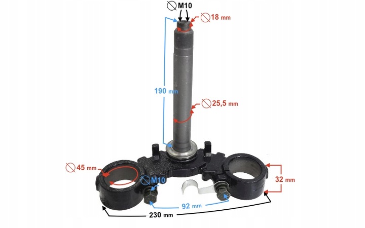 SZTYCA PARA MOTOROWERU FR 2 