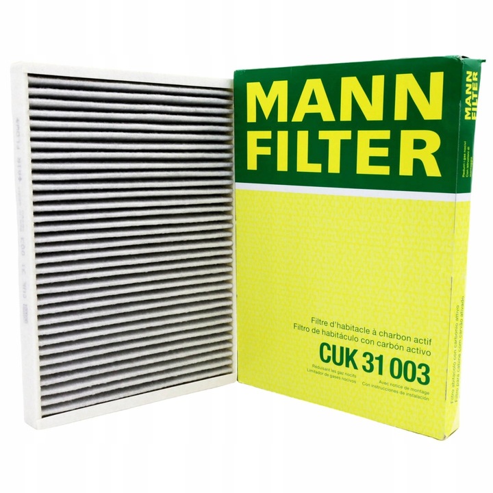 MANN-FILTER MANN-FILTER CUK 31 003 FILTR, VENTILACIÓN PRZESTRZENI 