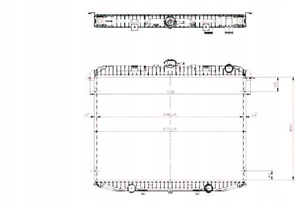 RADIATEUR NISSAN TERRANO II