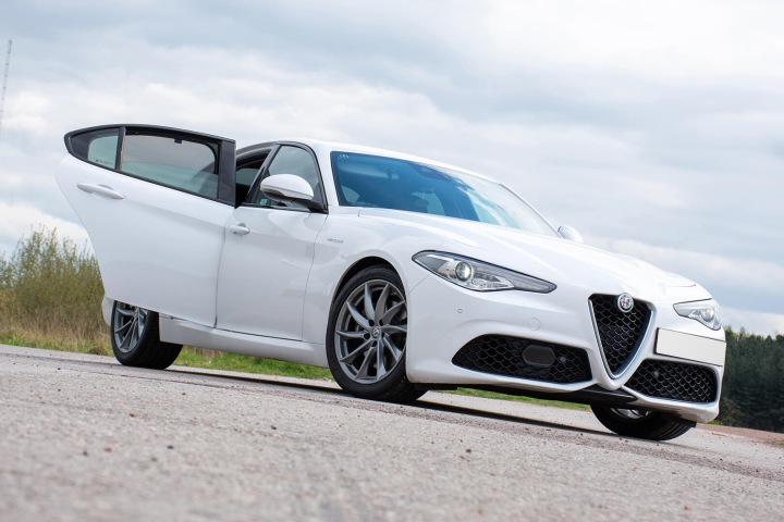 VOLETS SLONECZNE ALFA ROMEO GIULIA 4D 15-24-OSLONY RIDEAUX PRZECIWSLONECZN