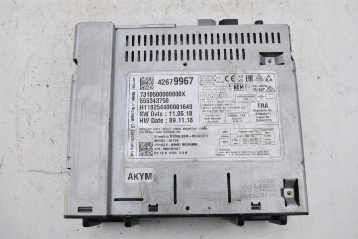 RADIO AUTORADIO 42679967 OPEL INSIGNIA B 17-20