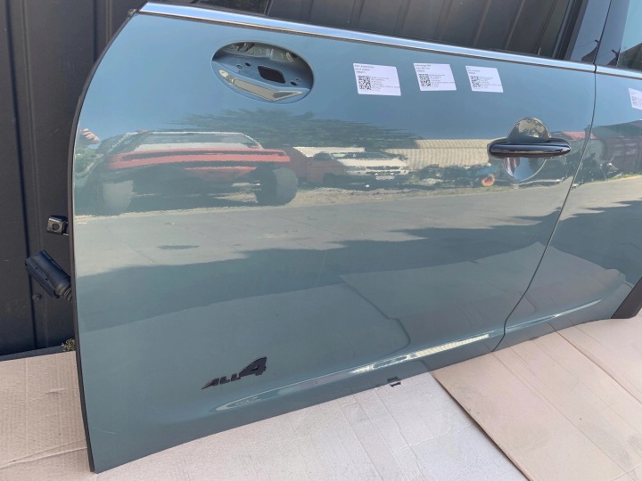 PORTES GAUCHE CÔTÉ AVANT ARRIÈRE MINI COUNTRYMAN F60 C4L SAGE GRUN