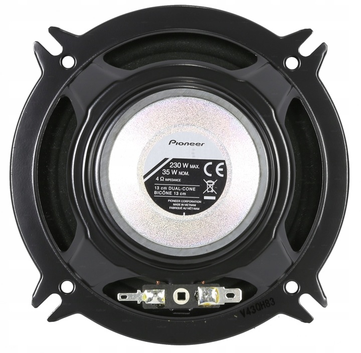 PIONEER ALTAVOCES AUDI A3 8L DE PUERTA PARTE DELANTERA DISTANCIAS 