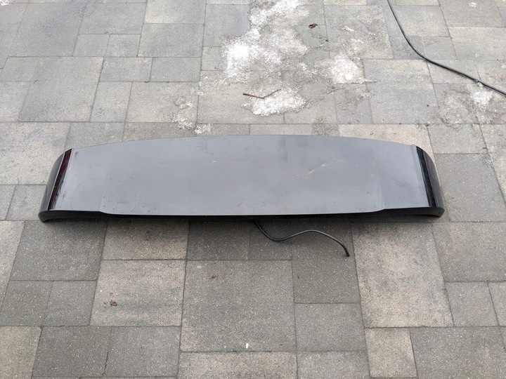 RENAULT SCENIC SPOILER BRIDA AL TAPA DE MALETERO 960305857R NEGRO LUSTRE + LÁMPARA 