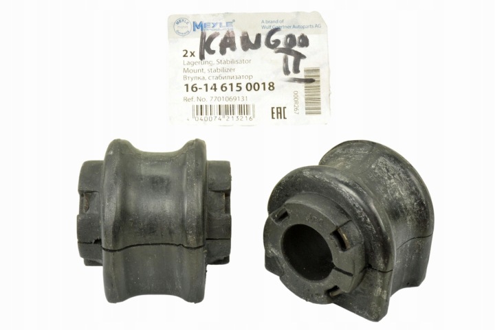 CAOUTCHOUC BARRE STABILISATRICE RENAULT DROIT KANGOO/KANGOO EXPR MEYLE 16-14 615 0018 SUSPENSION