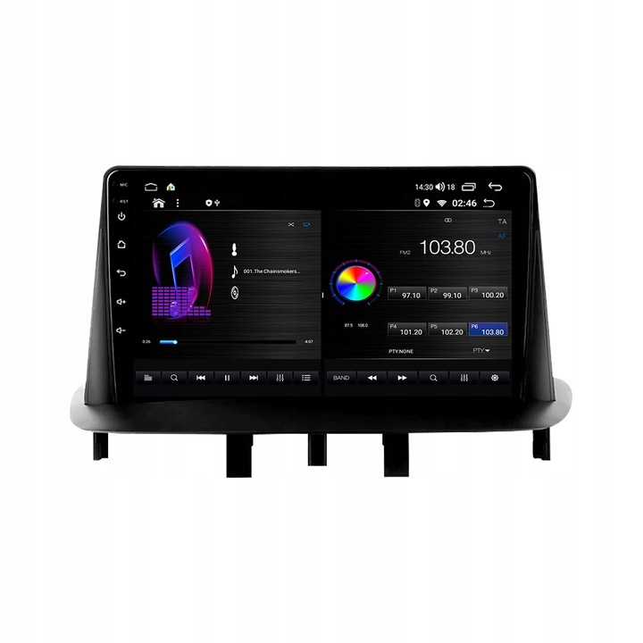 RADIO ANDROID NAVEGACIÓN DE AUTOMÓVIL RENAULT MEGANE 3 2008-2014 CARPLAY DSP 