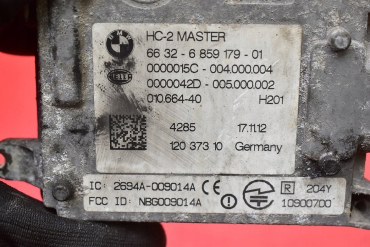 CONTRÔLEUR MODULE MORT ZONES 6859179 BMW F01 LIFT 12-15