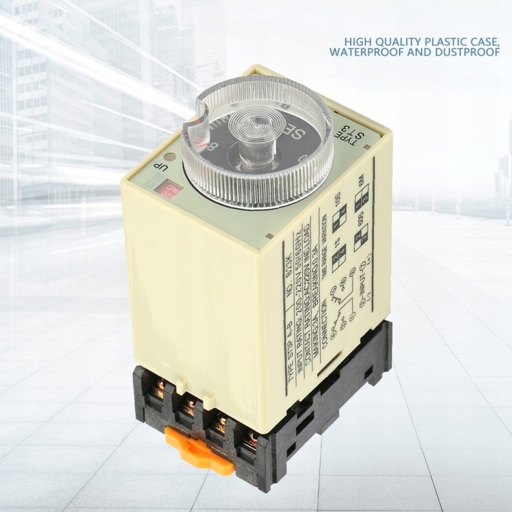 RELAIS AUTOMOBILE POIGNÉE ROTATIVE 220V 5A ST3PA-B
