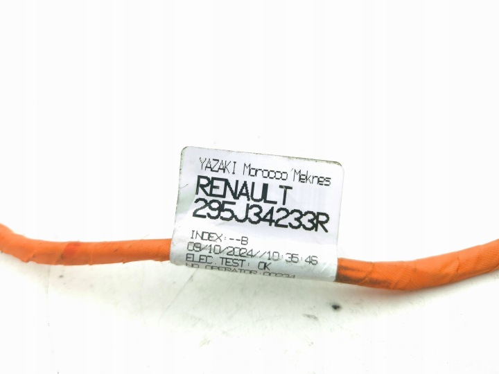 RENAULT MEGANE E-TECH 2024 FIL HAUTE TENSION 295J34233R