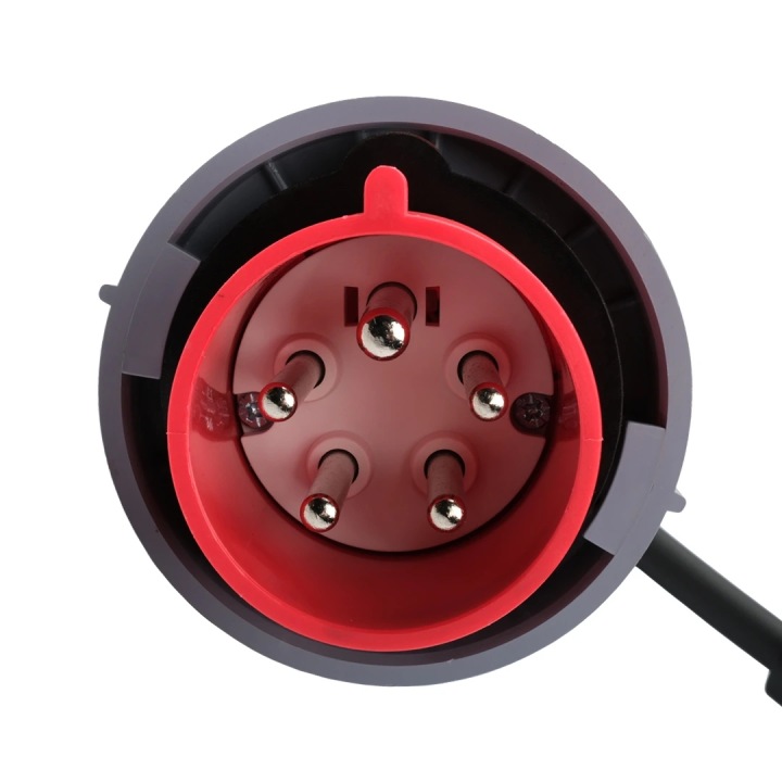 TESLA GEN 2 NEMA ADAPTATEUR ELVIX TS-3P32-CEE 22KW ROUGE